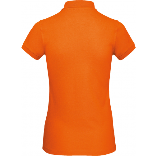 orange Polo Orgánico Inspire mujer