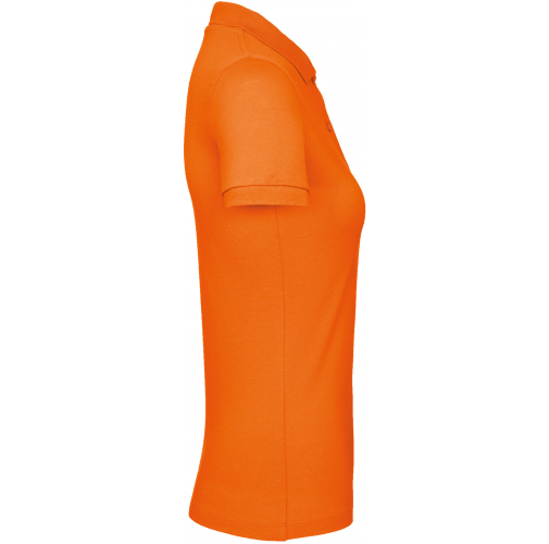 orange Polo Orgánico Inspire mujer