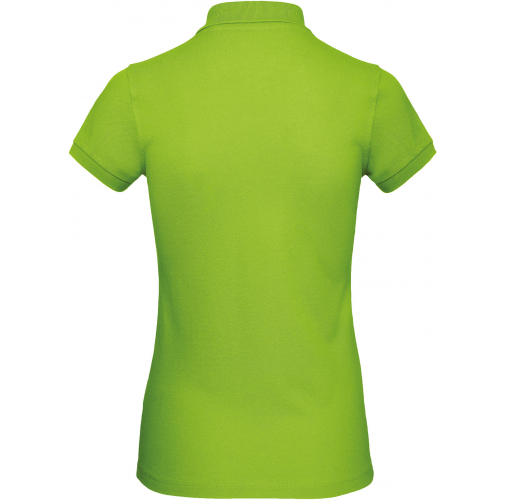 orchid green Polo Orgánico Inspire mujer