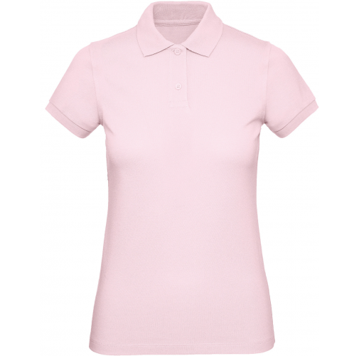 orchid pink Polo Orgánico Inspire mujer
