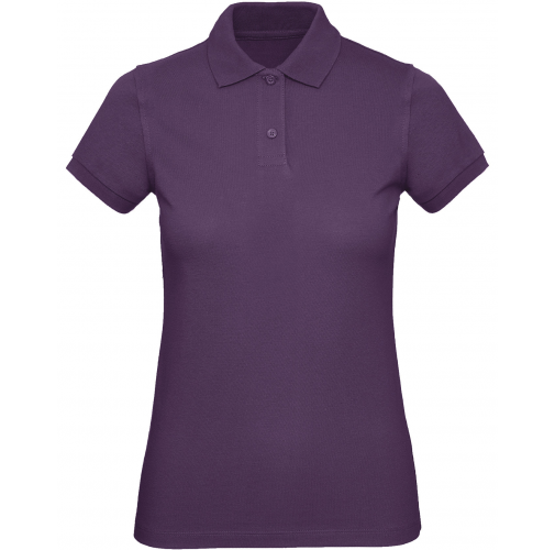 radiant purple Polo Orgánico Inspire mujer