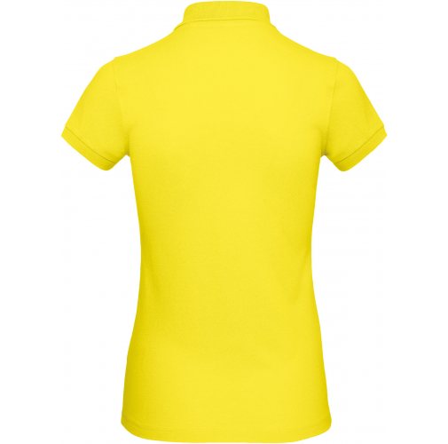 solar yellow Polo Orgánico Inspire mujer