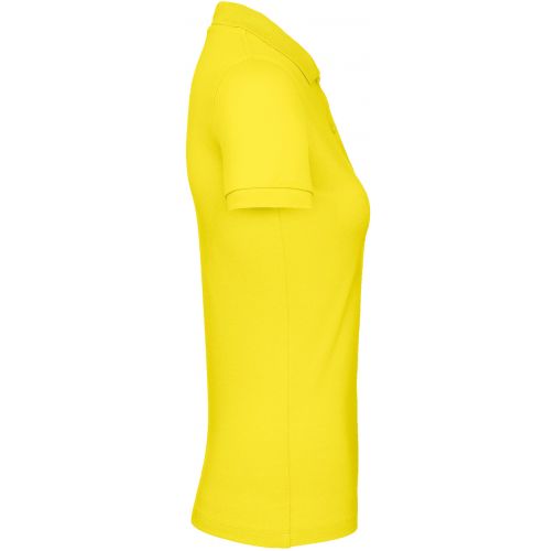 solar yellow Polo Orgánico Inspire mujer