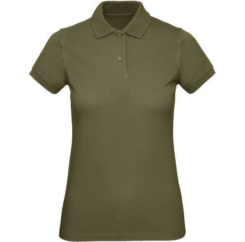 urban khaki Polo Orgánico Inspire mujer