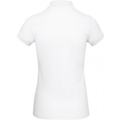 white Polo Orgánico Inspire mujer