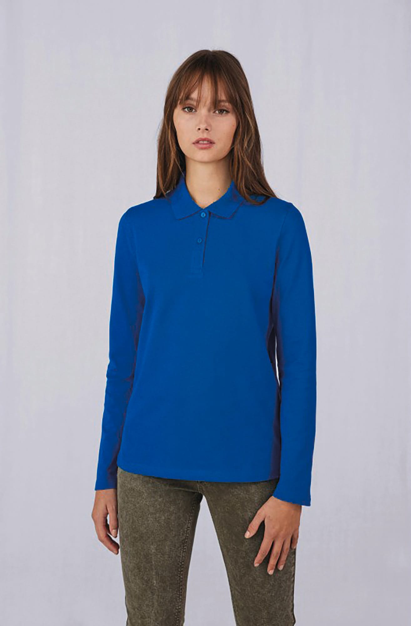 MY POLO 180 MANGA LARGA MUJER<BR/>