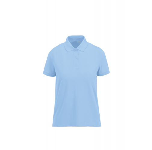 lotus blue MY ECO POLO 65/35 manga corta Mujer