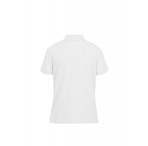 white MY ECO POLO 65/35 manga corta Mujer