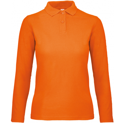 orange ID.001 Polo manga larga mujer