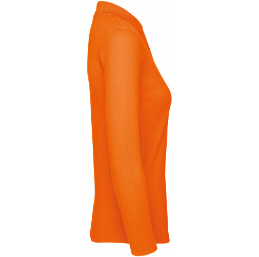 orange ID.001 Polo manga larga mujer