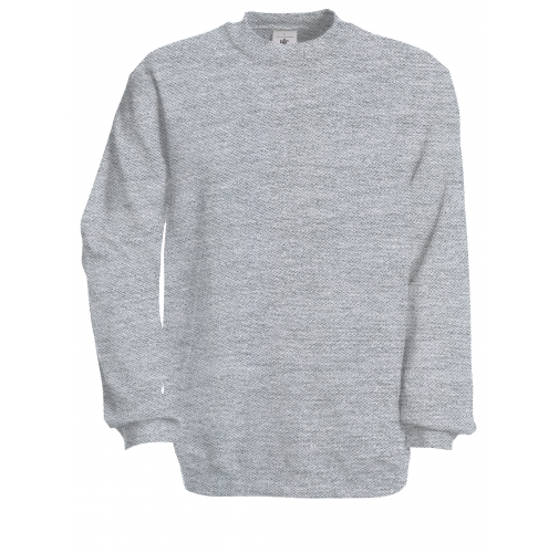 heather grey Sudadera cuello redondo