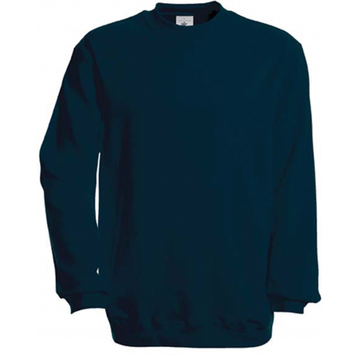 navy Sudadera cuello redondo