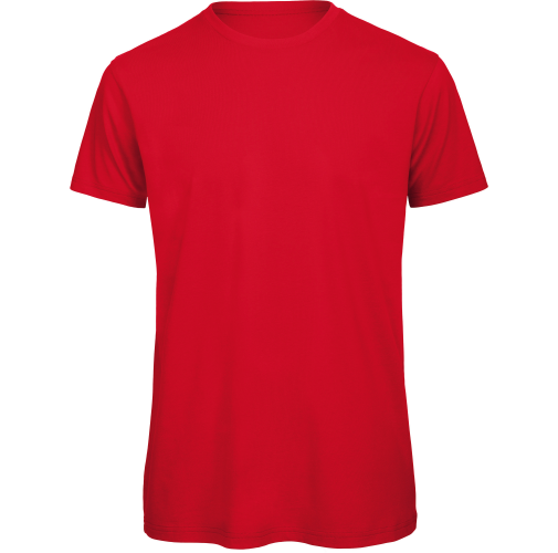 red Camiseta Organic Inspire hombre