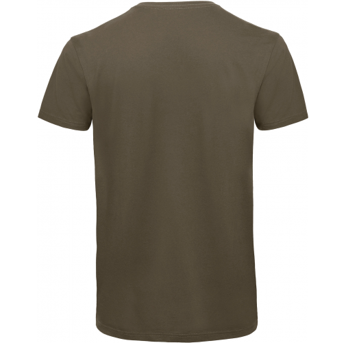 khaki Camiseta Orgánica Inspire cuello de pico hombre