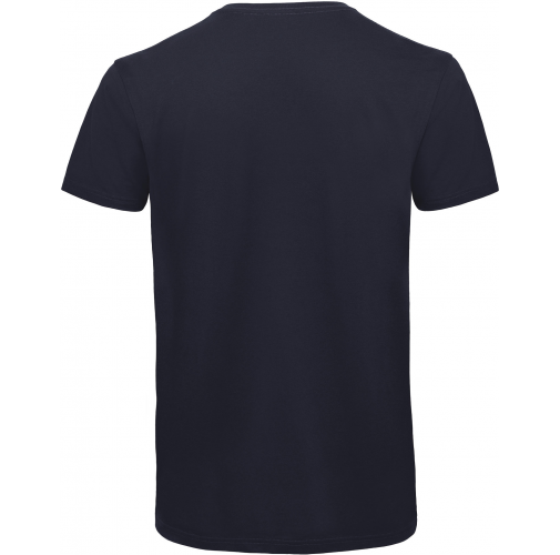 navy Camiseta Orgánica Inspire cuello de pico hombre