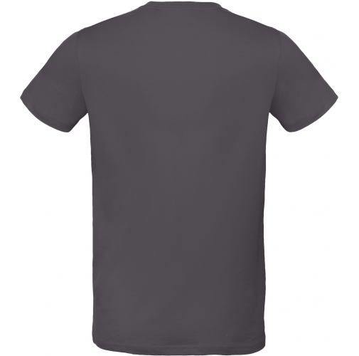 dark grey Camiseta orgánica Inspire Plus hombre