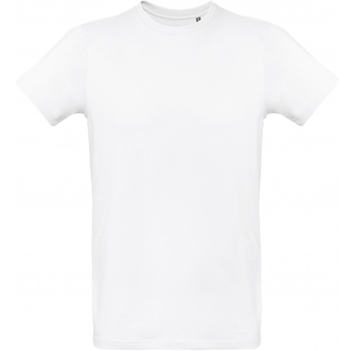 white Camiseta orgánica Inspire Plus hombre