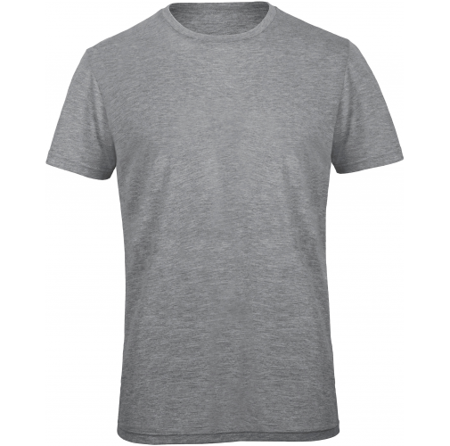 heather light grey Camiseta Triblend hombre