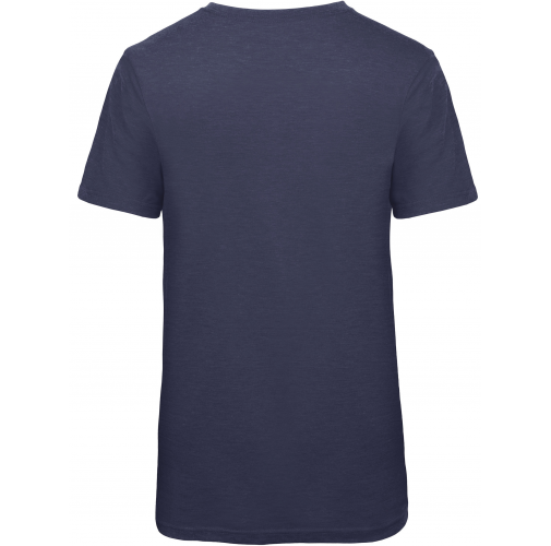 heather navy Camiseta Triblend hombre