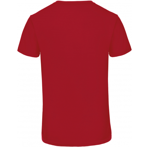 red Camiseta Triblend hombre