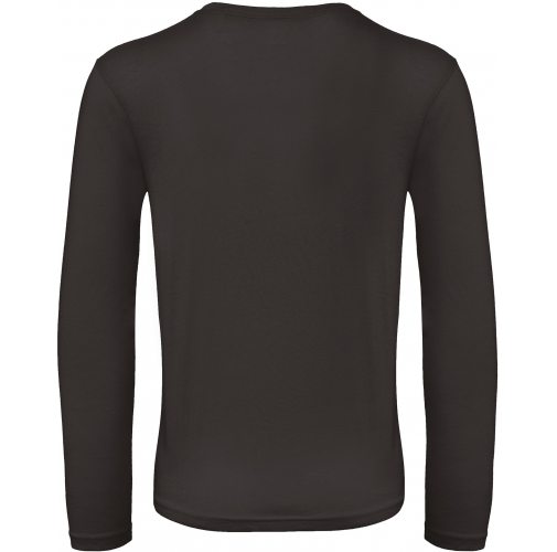 black Camiseta orgánica Inspire manga larga hombre