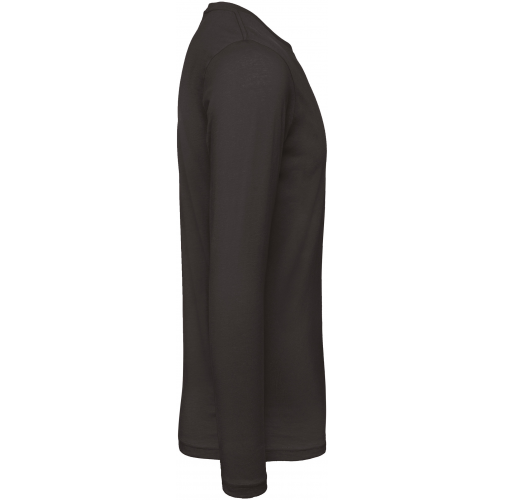 black Camiseta orgánica Inspire manga larga hombre