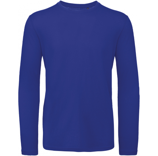 cobalt blue Camiseta orgánica Inspire manga larga hombre
