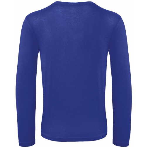 cobalt blue Camiseta orgánica Inspire manga larga hombre