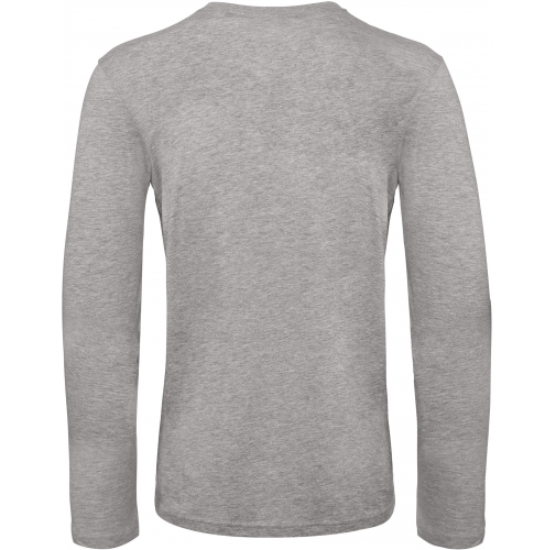 sport grey Camiseta orgánica Inspire manga larga hombre