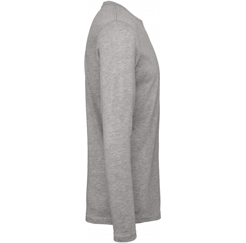 sport grey Camiseta orgánica Inspire manga larga hombre