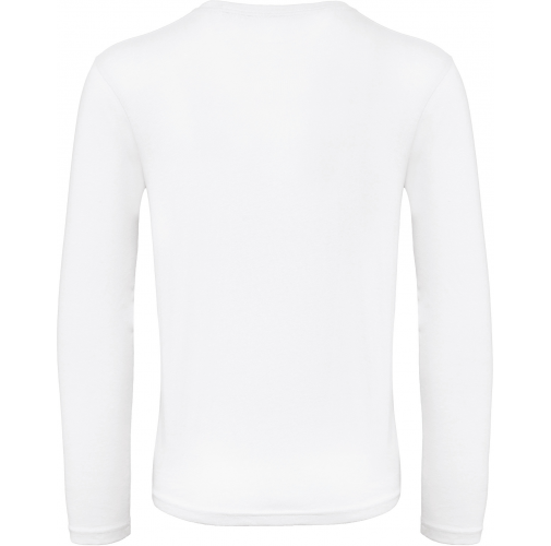 white Camiseta orgánica Inspire manga larga hombre