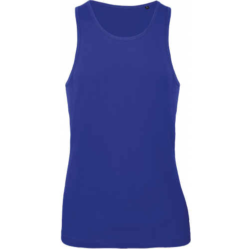 cobalt blue Camiseta orgánica Inspire sin mangas hombre
