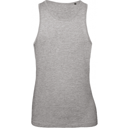 sport grey Camiseta orgánica Inspire sin mangas hombre