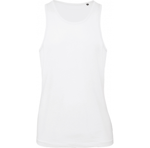 white Camiseta orgánica Inspire sin mangas hombre
