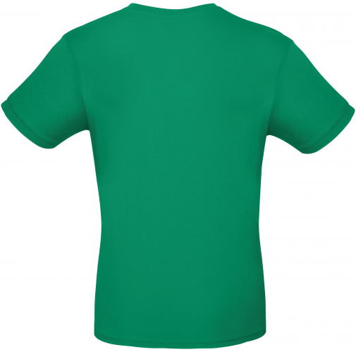 kelly green Camiseta #E150 hombre
