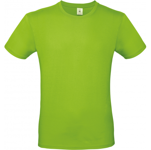 orchid green Camiseta #E150 hombre