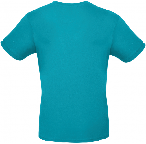 real turquoise Camiseta #E150 hombre