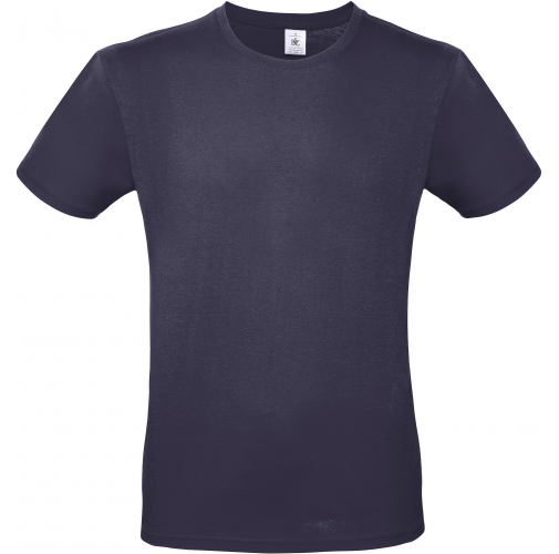navy blue Camiseta #E150 hombre