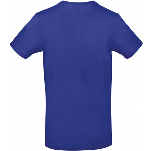 cobalt blue Camiseta #E190 hombre