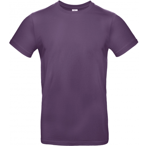 radiant purple Camiseta #E190 hombre