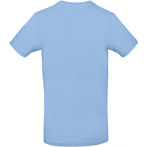 sky blue Camiseta #E190 hombre