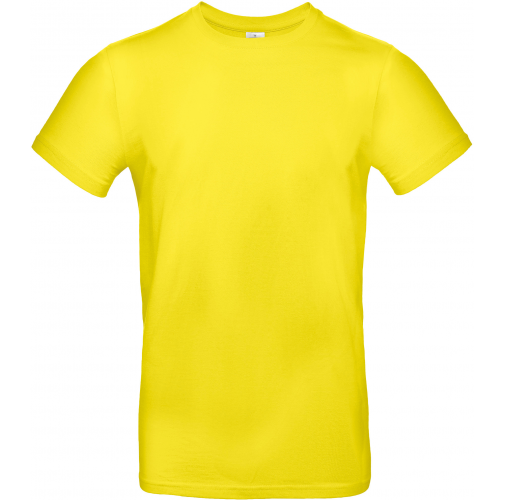solar yellow Camiseta #E190 hombre