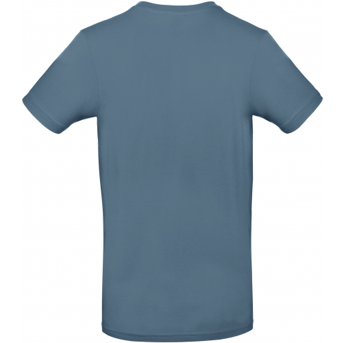 stone blue Camiseta #E190 hombre