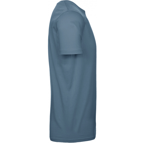 stone blue Camiseta #E190 hombre