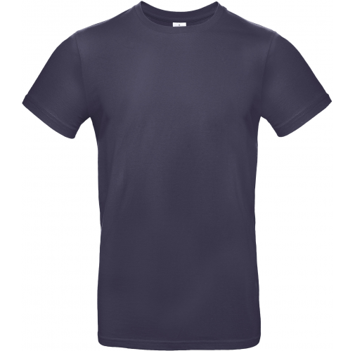 navy blue Camiseta #E190 hombre