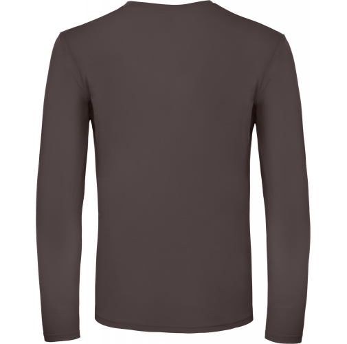 bear brown Camiseta #E150 manga larga hombre