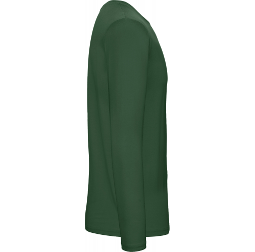 bottle green Camiseta #E150 manga larga hombre