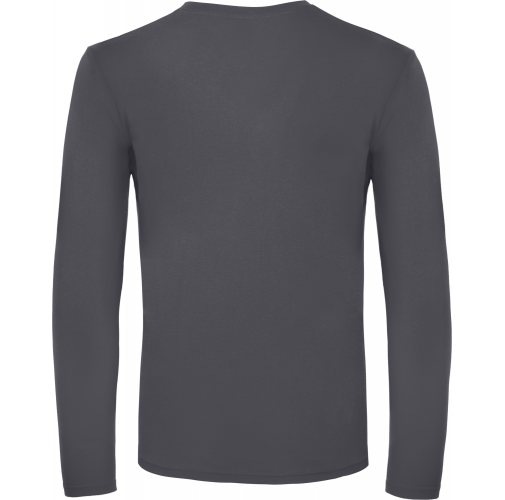 dark grey Camiseta #E150 manga larga hombre