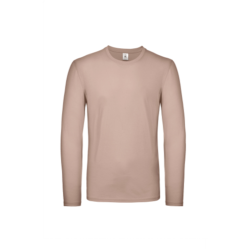millennial pink Camiseta #E150 manga larga hombre