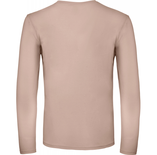 millennial pink Camiseta #E150 manga larga hombre